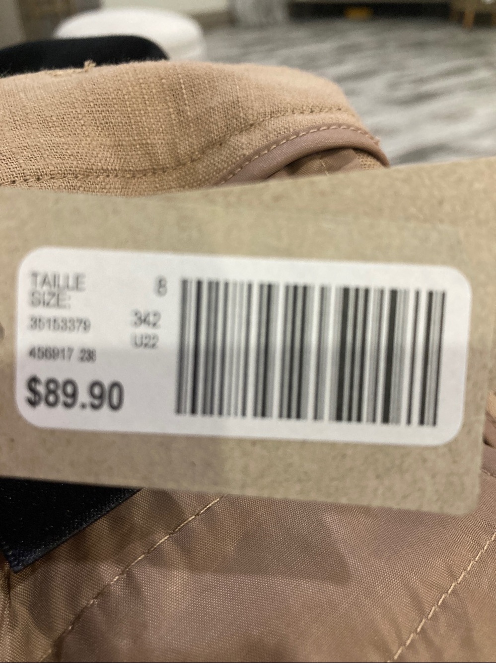 RW & Co 55% Linen pants. New with tags - Picture 7 of 7